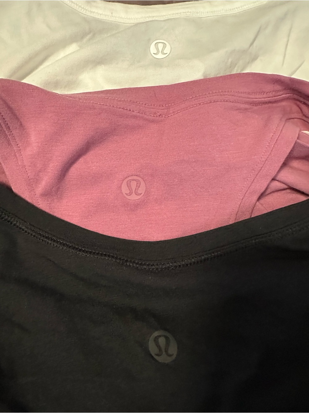 Lululemon mixed tank tops-white, purple, black - Picture 6 of 6